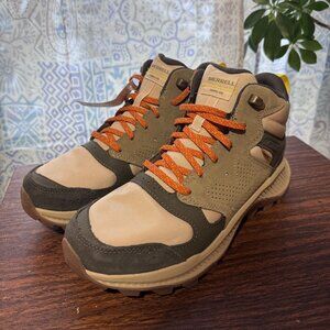 Tempo Sol Mid Waterproof Hiking Boots Dark Moss size Mens 8 NWT